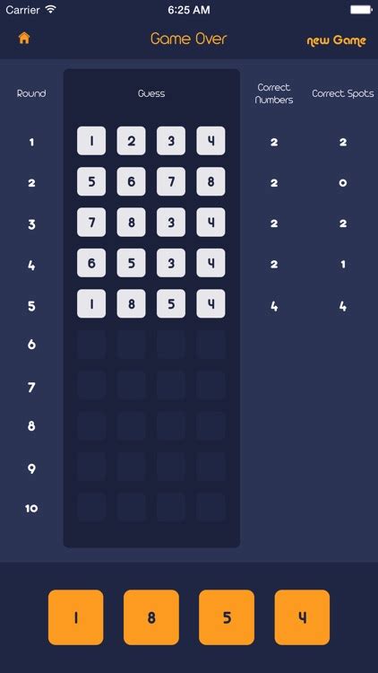 4 digit guessing number|NumGuessr .